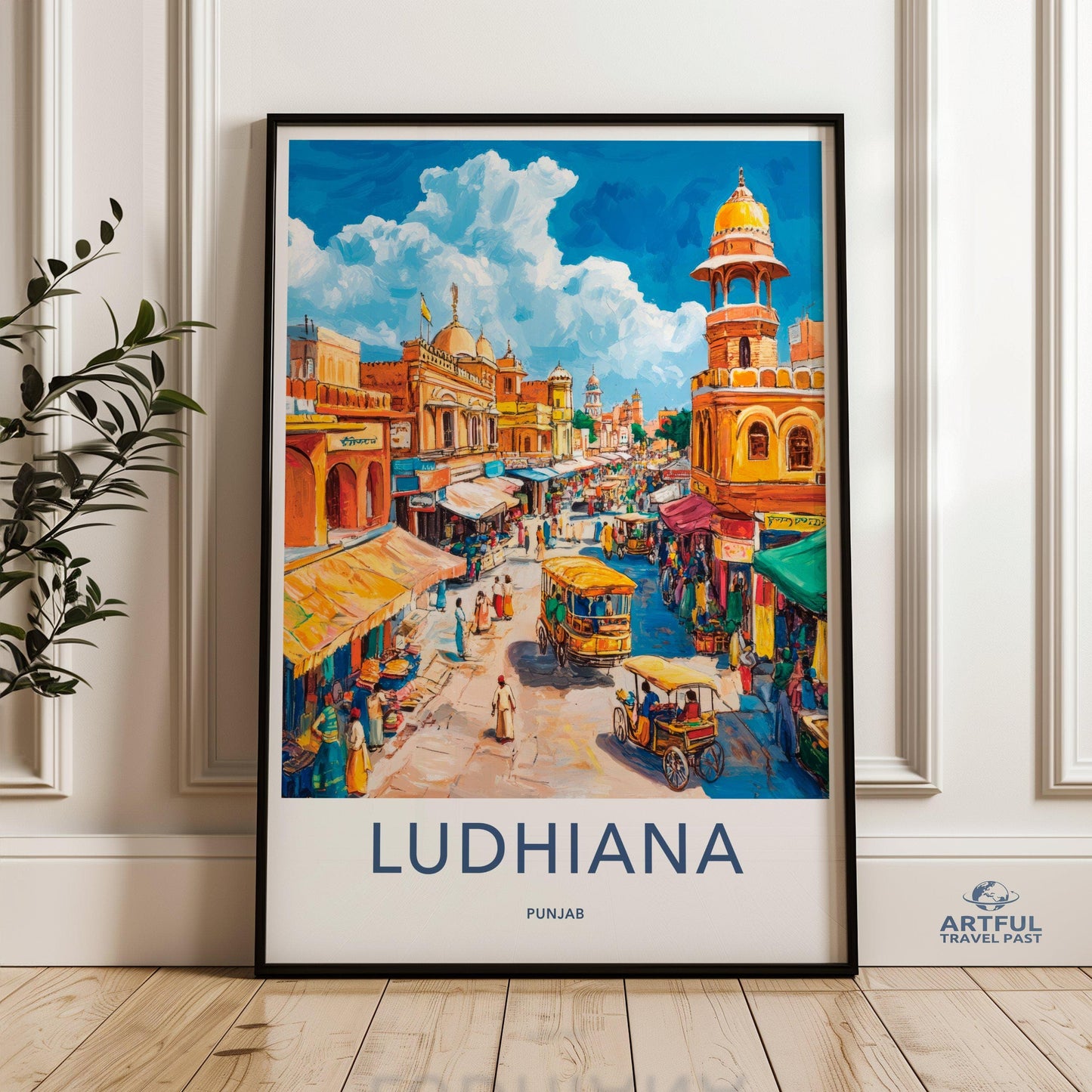 Ludhiana Poster - Punjab Wall Art