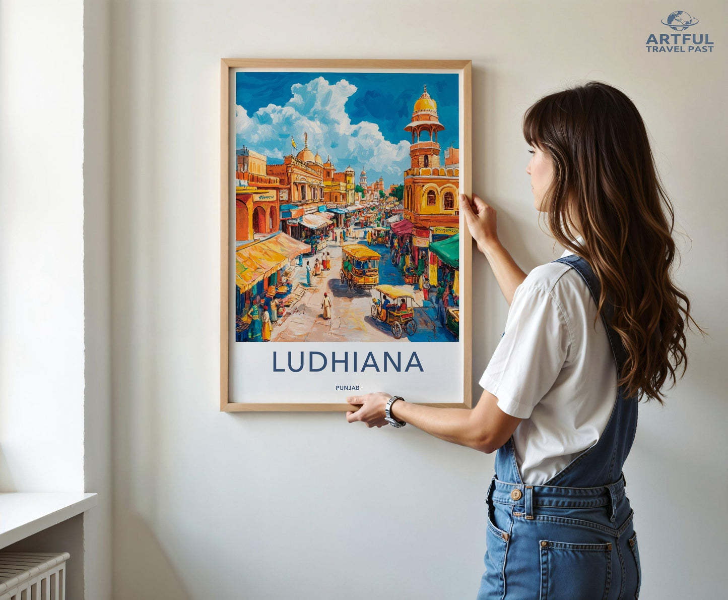 Ludhiana Poster - Punjab Wall Art