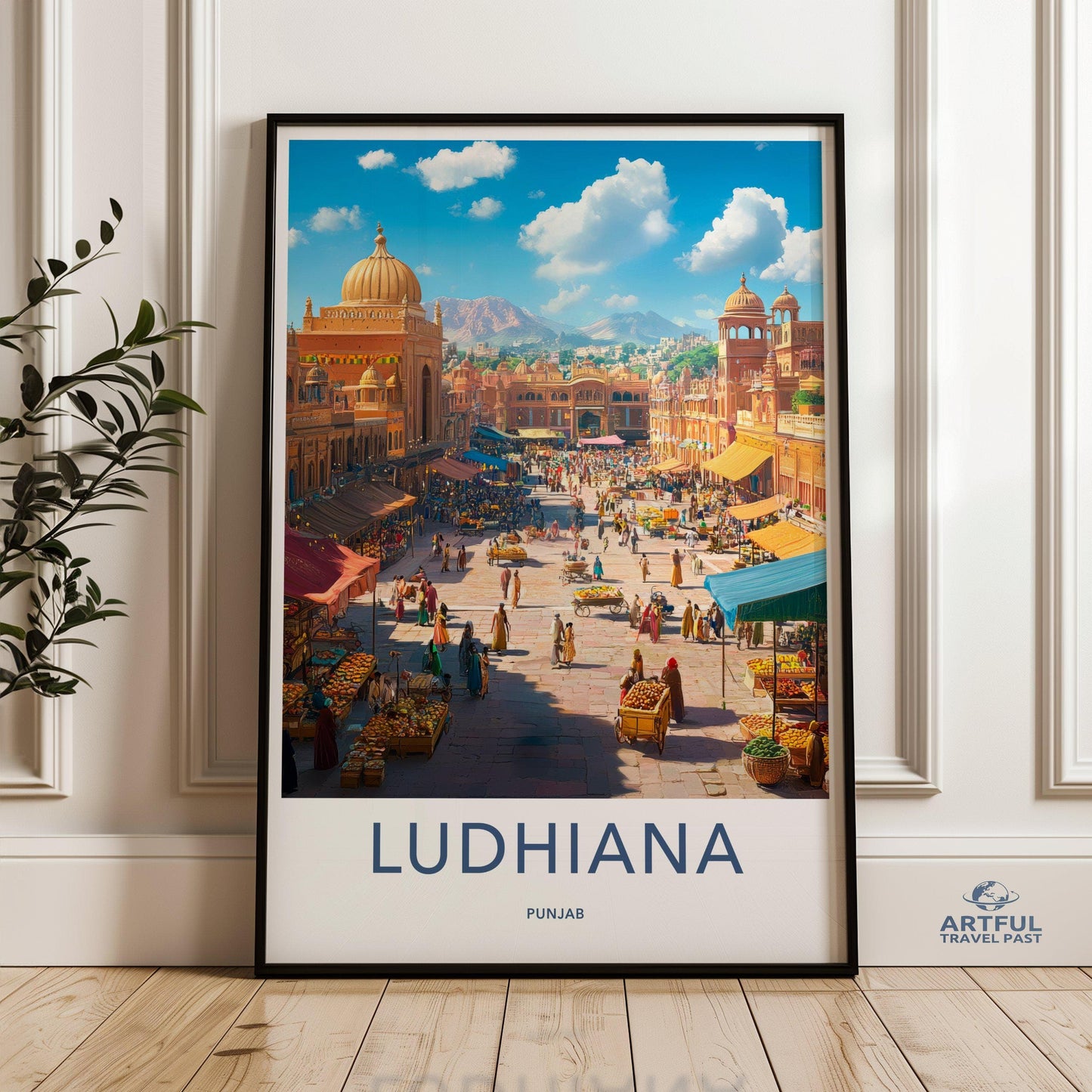 Ludhiana Poster - Punjab Wall Art