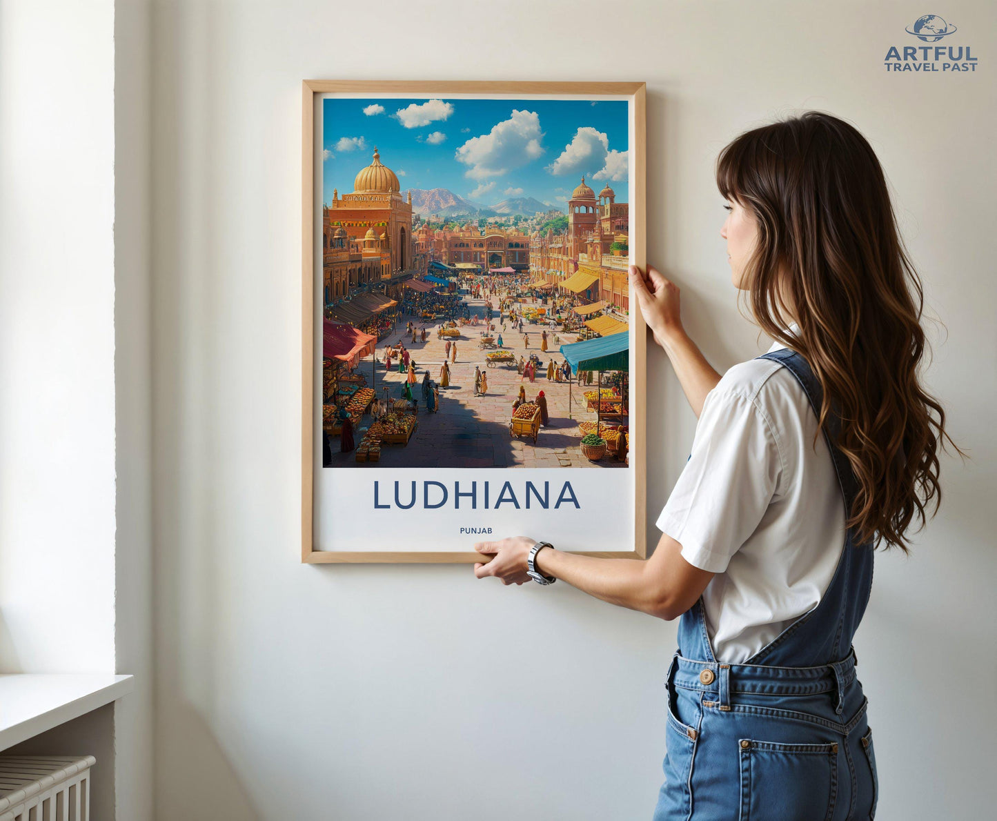 Ludhiana Poster - Punjab Wall Art
