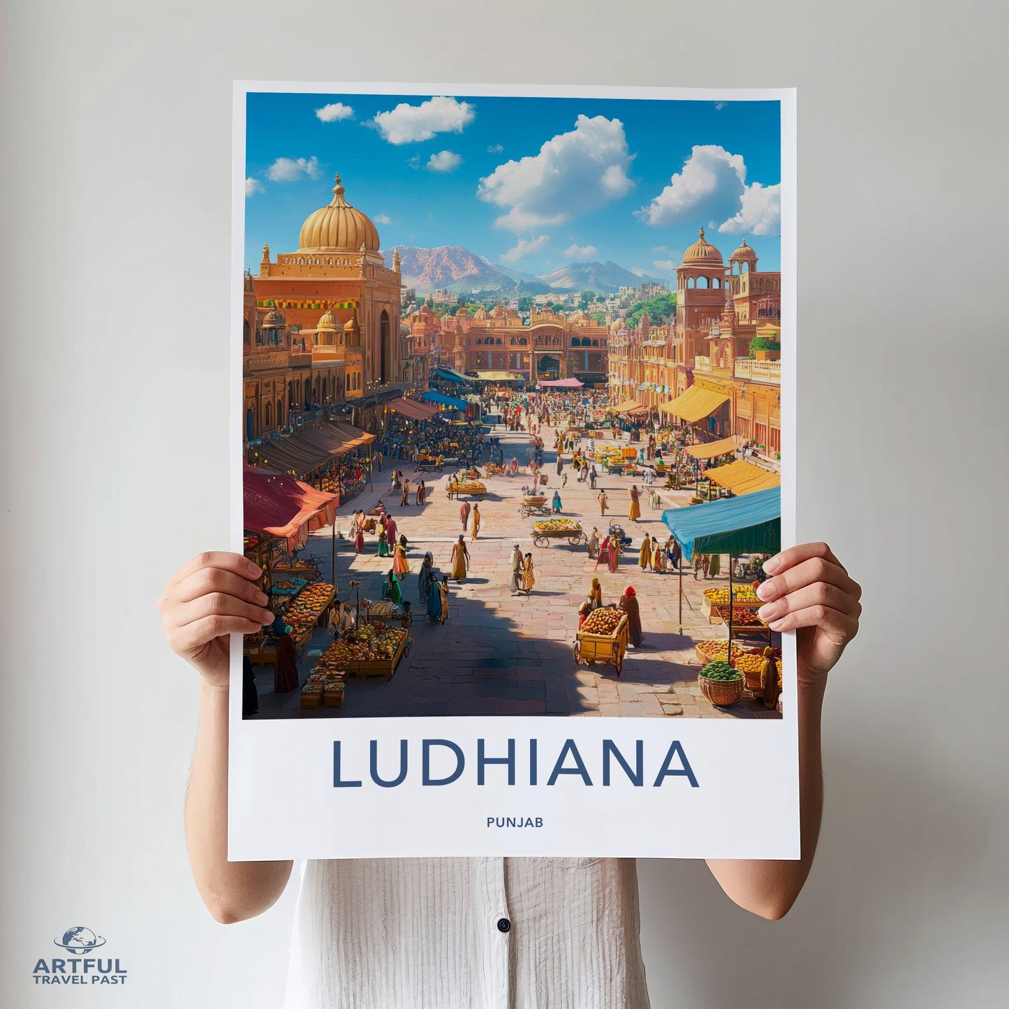 Ludhiana Poster - Punjab Wall Art
