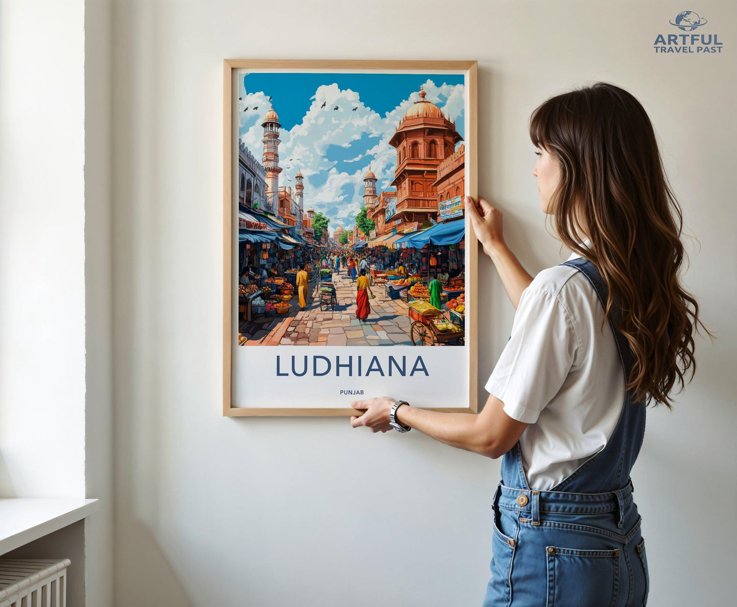 Ludhiana Poster - Punjab Wall Art