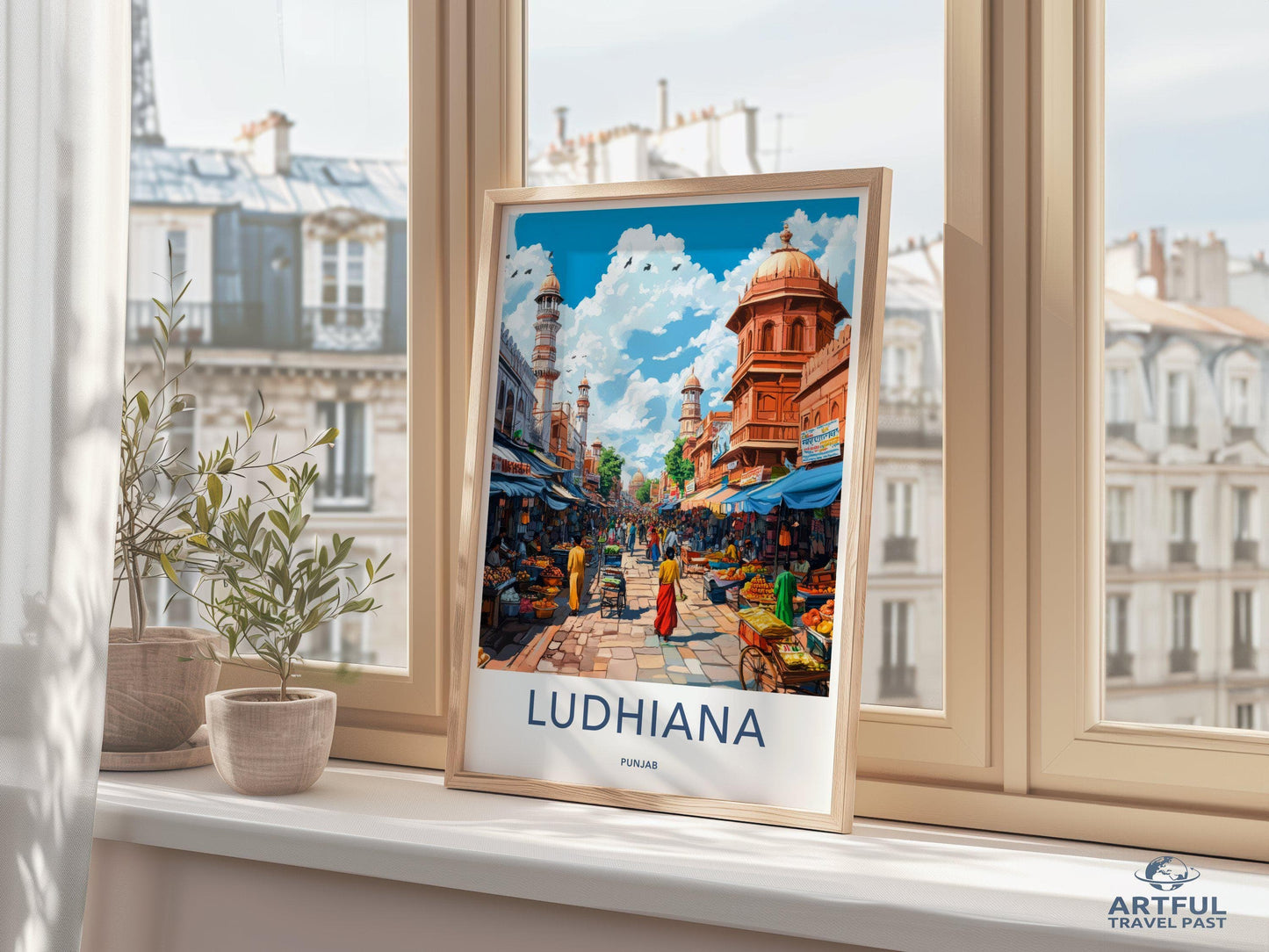 Ludhiana Poster - Punjab Wall Art