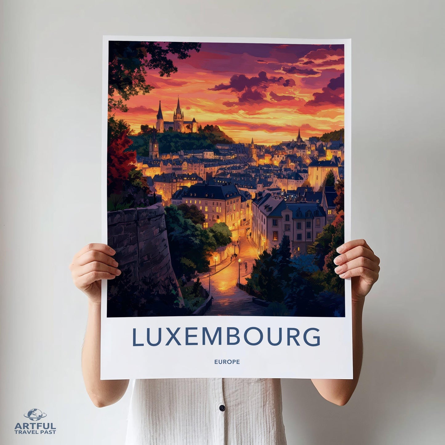 Luxembourg Poster