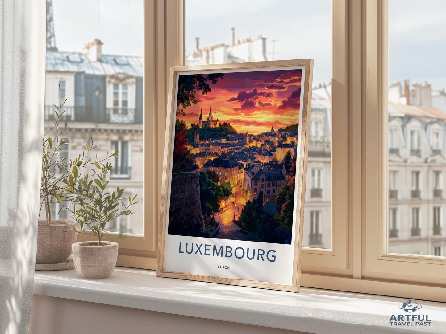 Luxembourg Poster