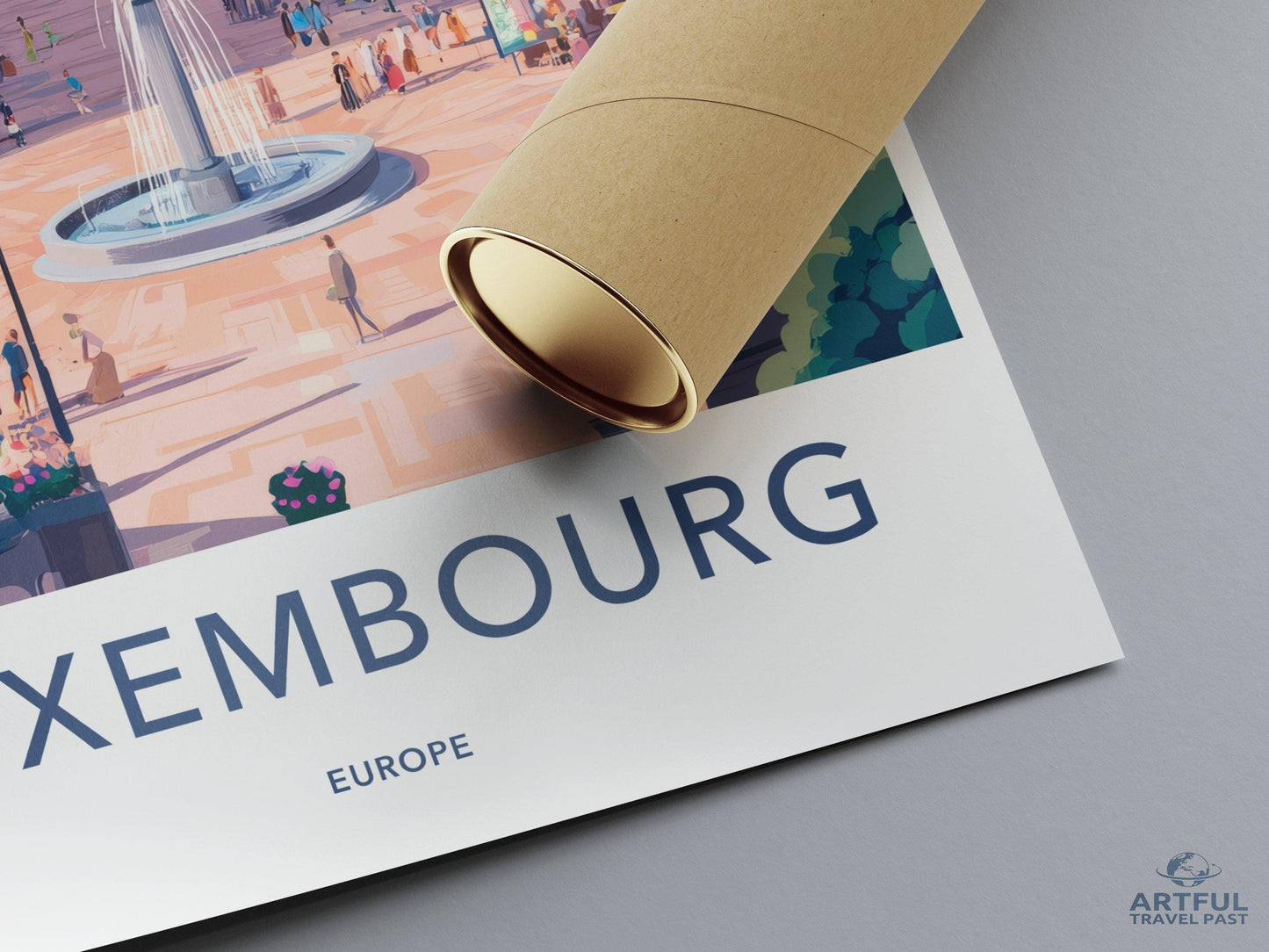 Luxembourg Poster