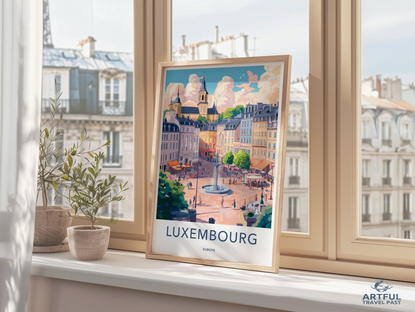 Luxembourg Poster