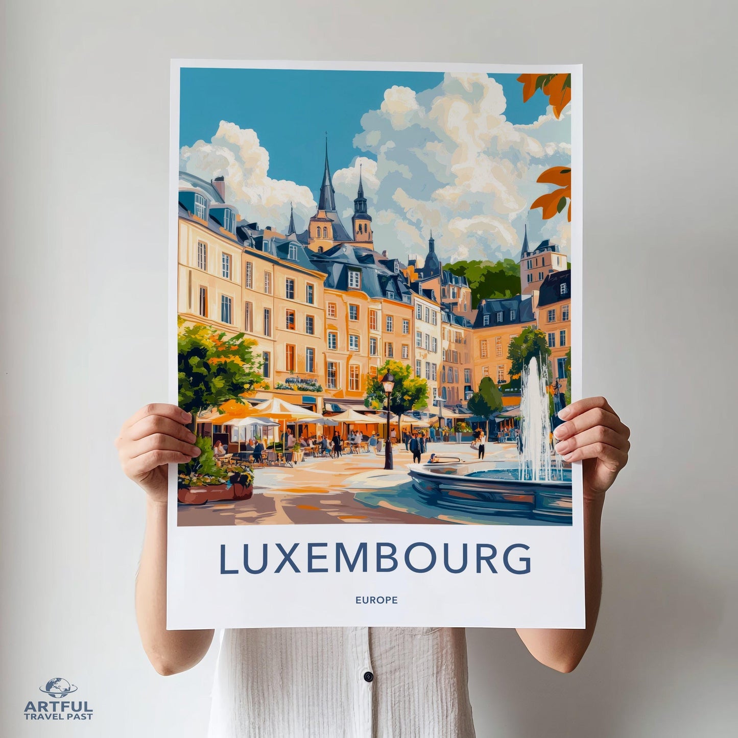 Luxembourg Poster