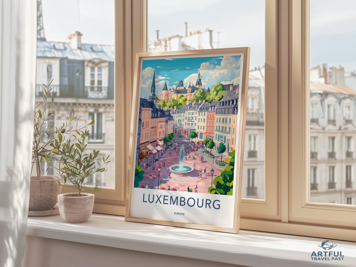 Luxembourg Poster