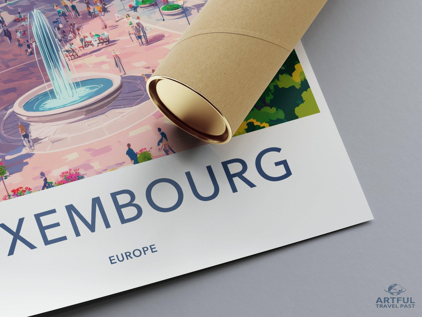 Luxembourg Poster
