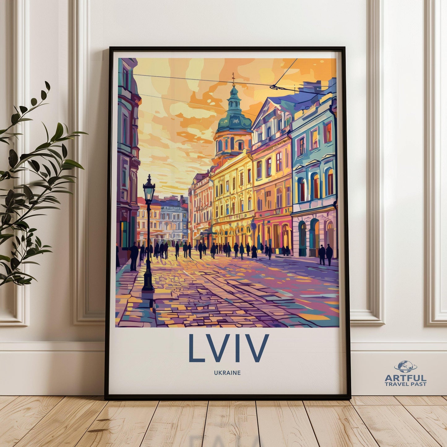 Lviv Poster - Ukraine Wall Art