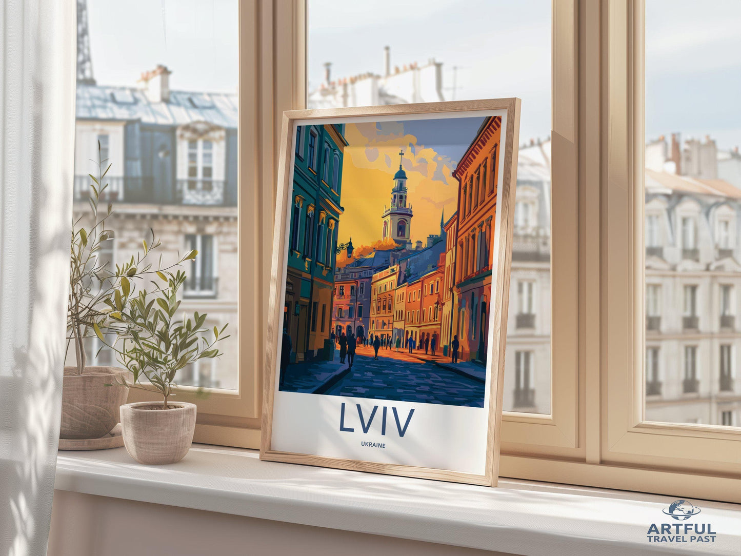 Lviv Poster - Ukraine Wall Art