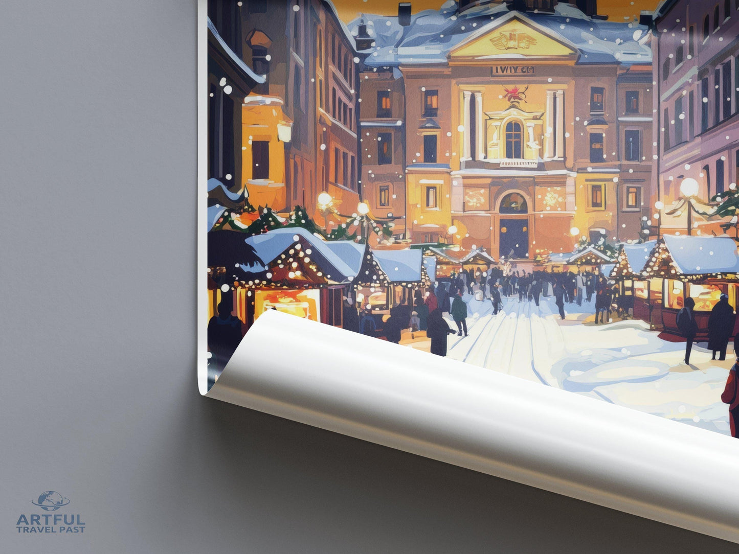 Lviv Poster - Ukraine Wall Art