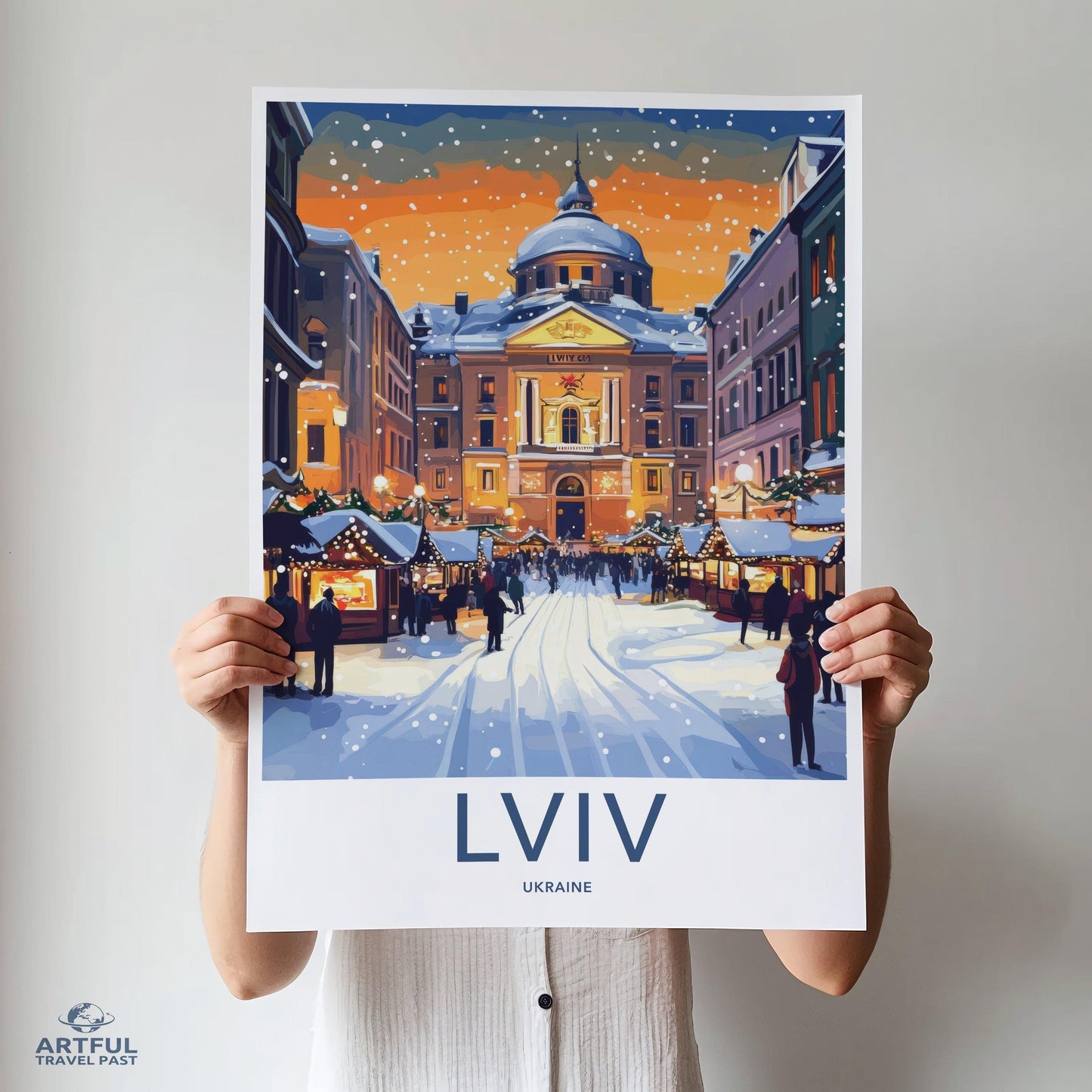 Lviv Poster - Ukraine Wall Art