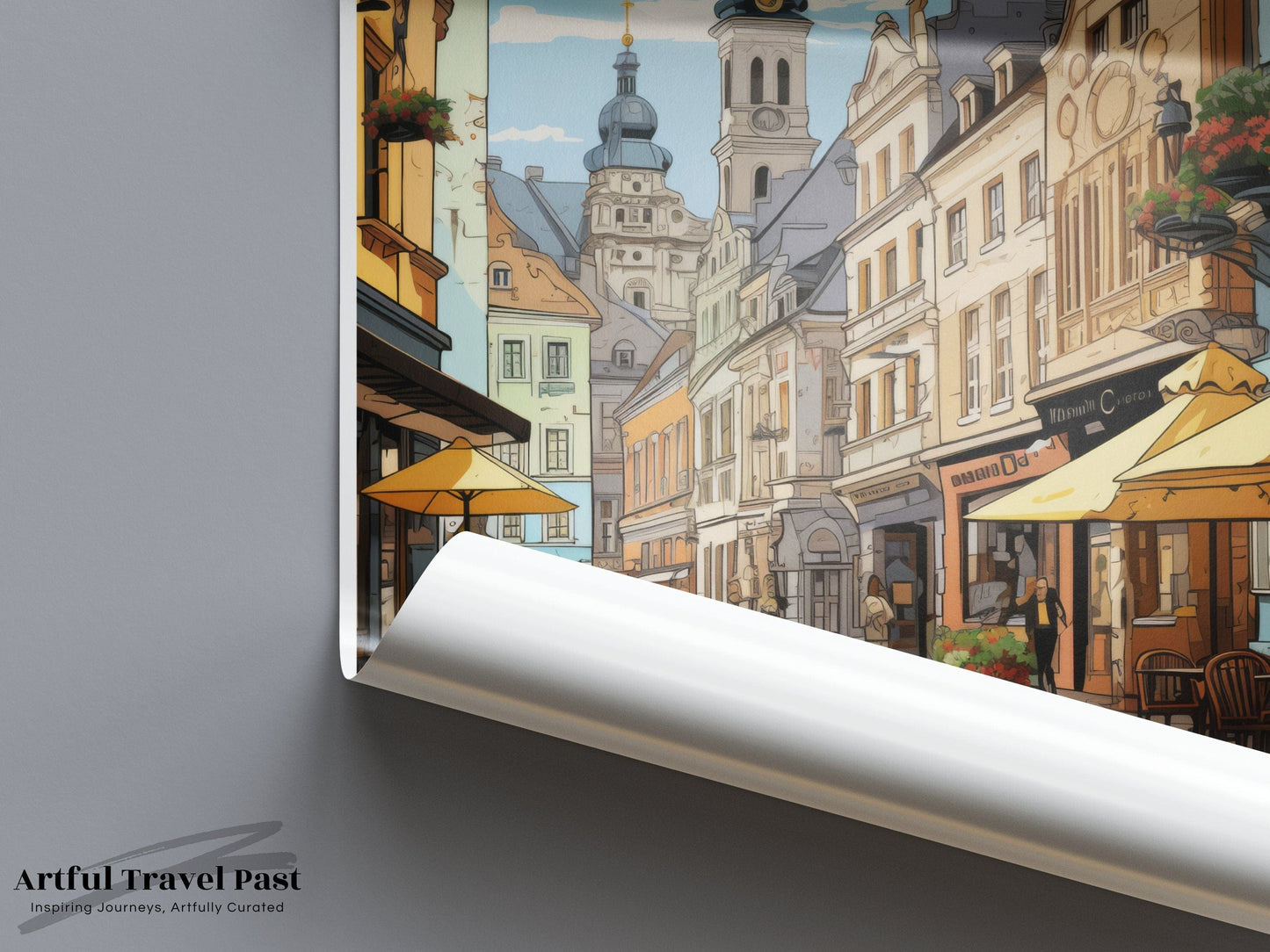 Lviv Poster - Ukraine Wall Art