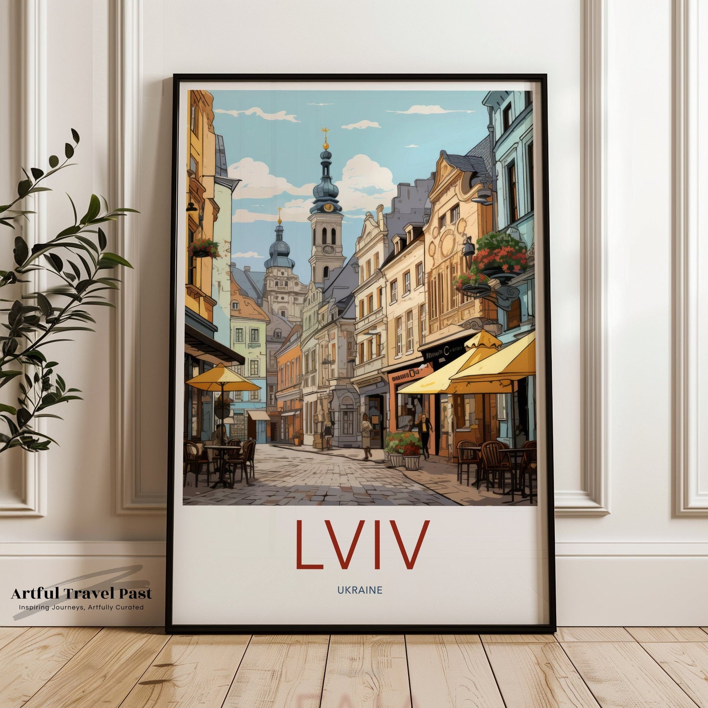 Lviv Poster - Ukraine Wall Art