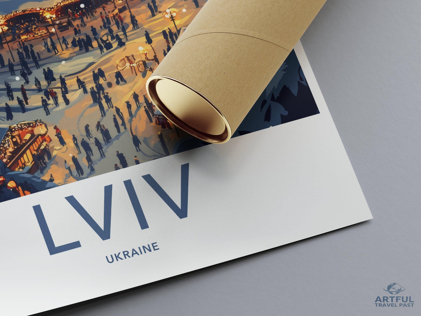 Lviv Poster | Ukraine Wall Art | Europe Decor