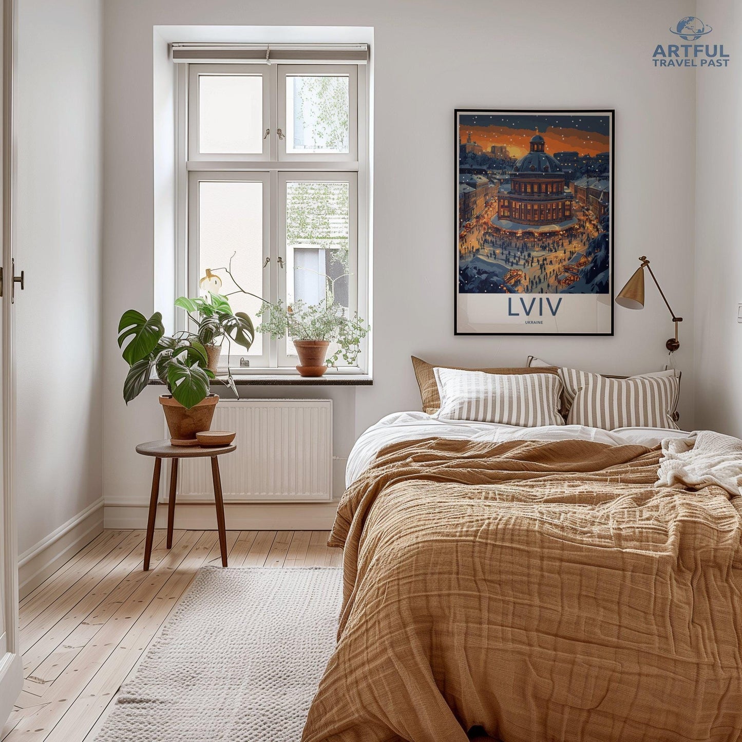 Lviv Poster | Ukraine Wall Art | Europe Decor