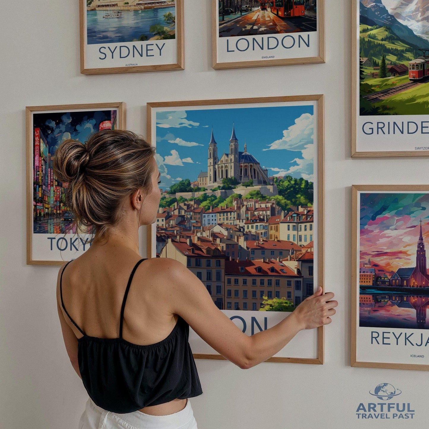 Lyon Poster – France Wall Art