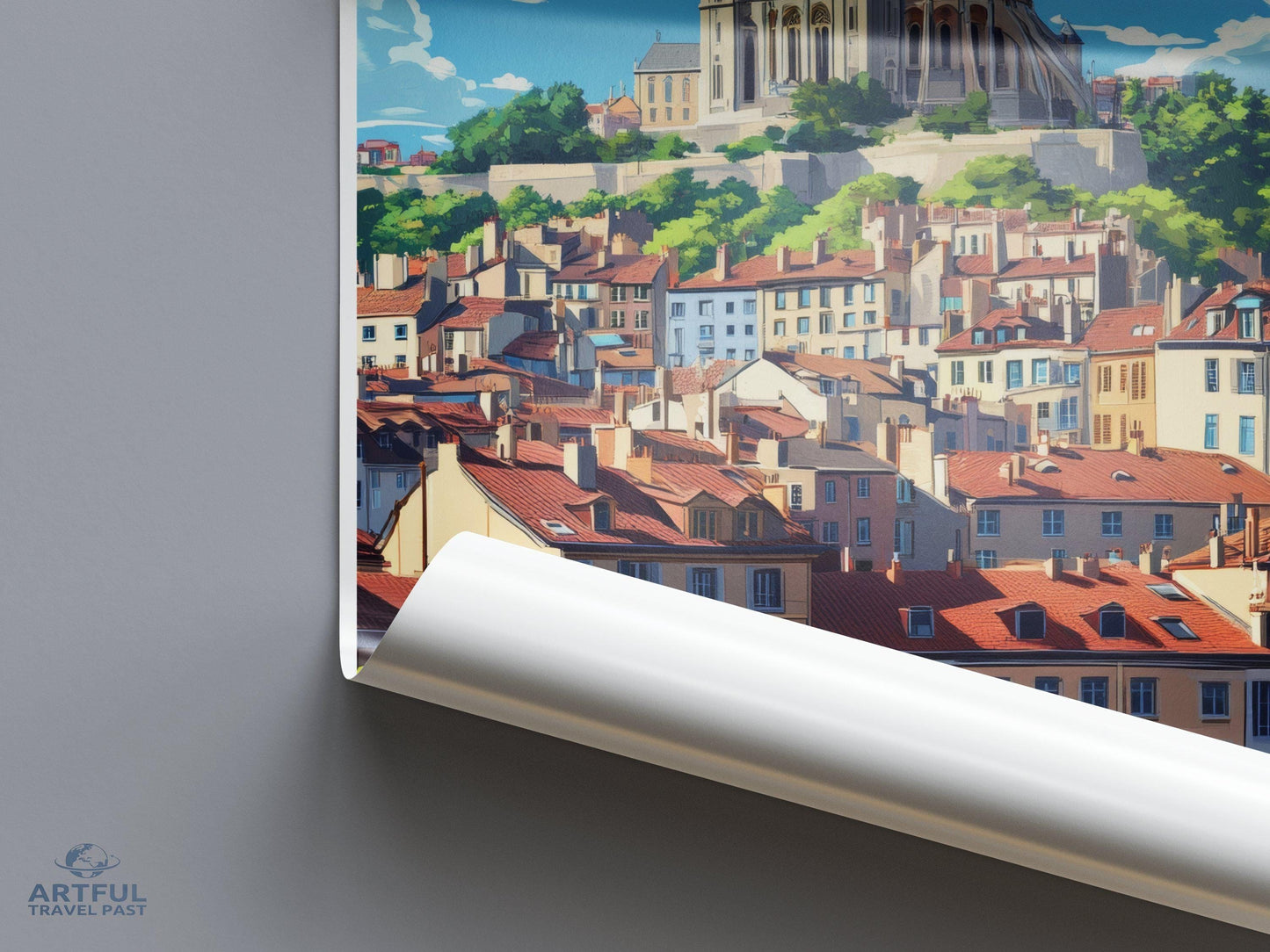 Lyon Poster – France Wall Art