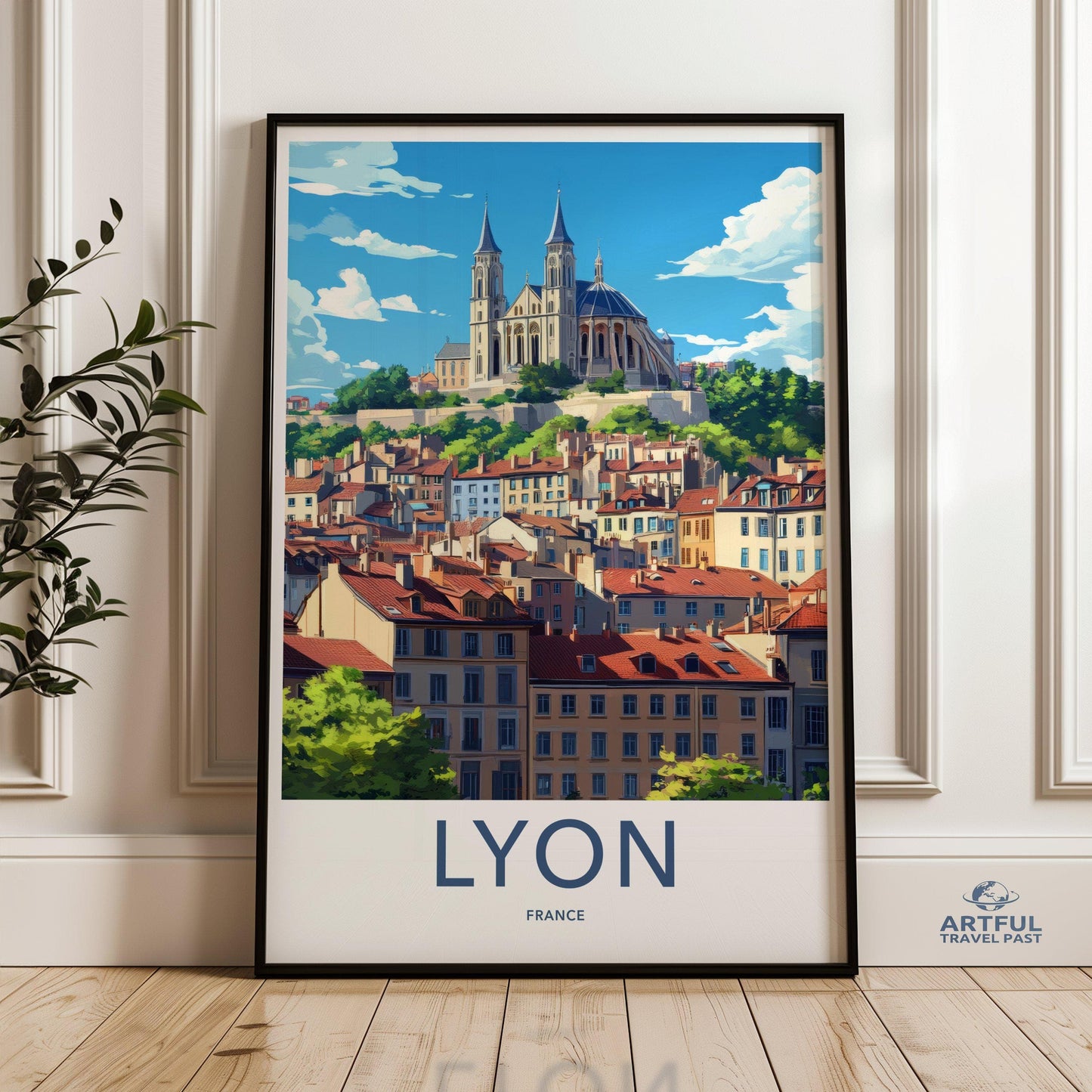 Lyon Poster – France Wall Art