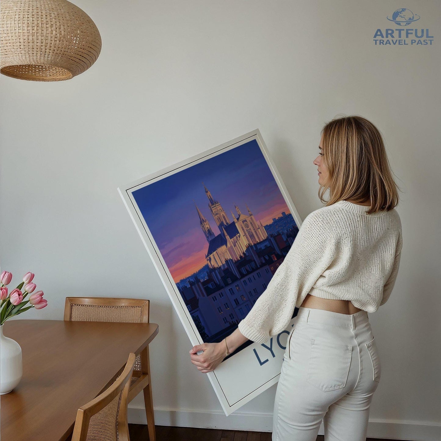 Lyon Poster | France Wall Art | Europe Decor
