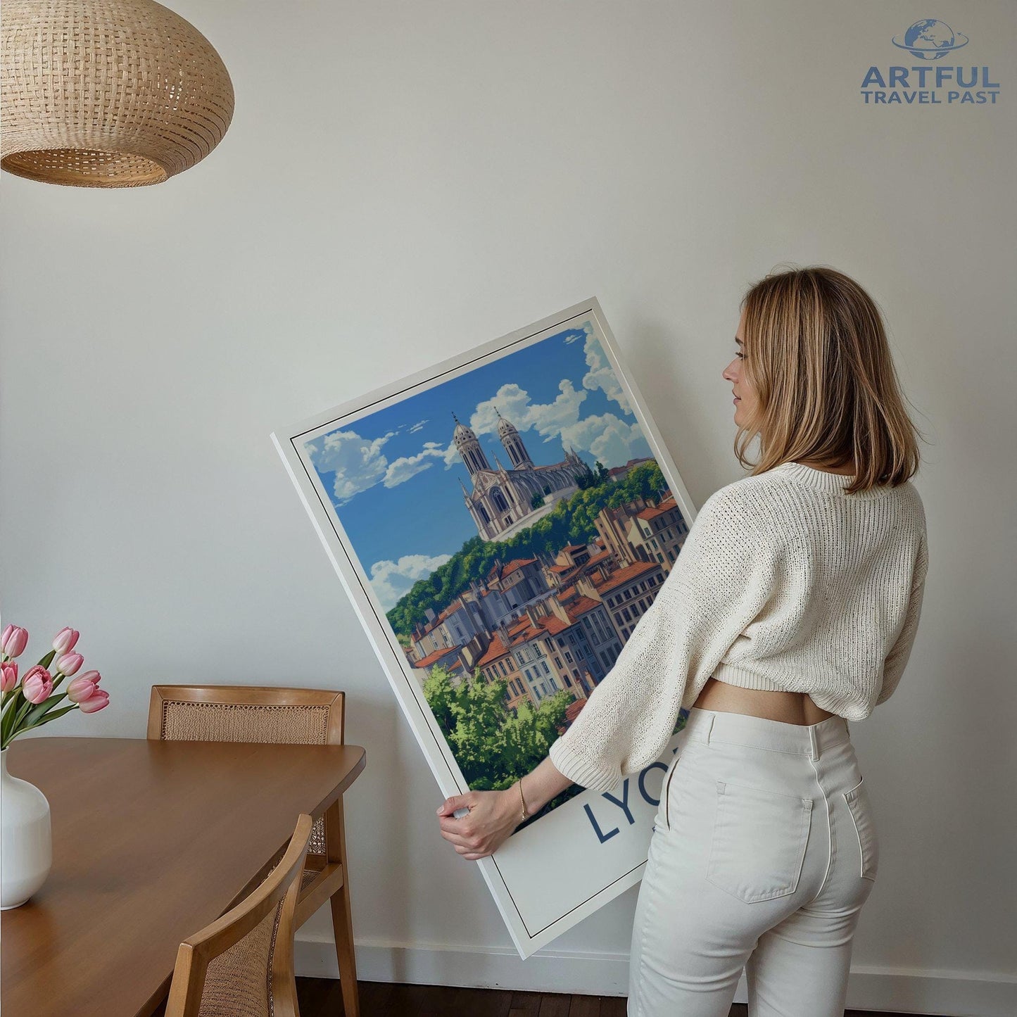Lyon Poster | France Wall Art | Europe Decor