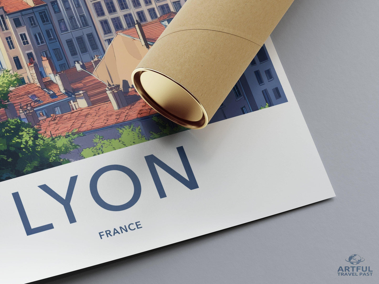 Lyon Poster | France Wall Art | Europe Decor
