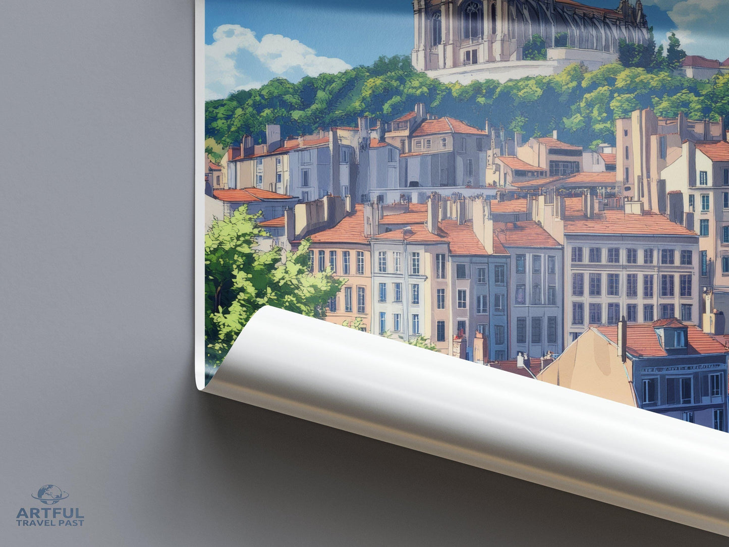 Lyon Poster | France Wall Art | Europe Decor
