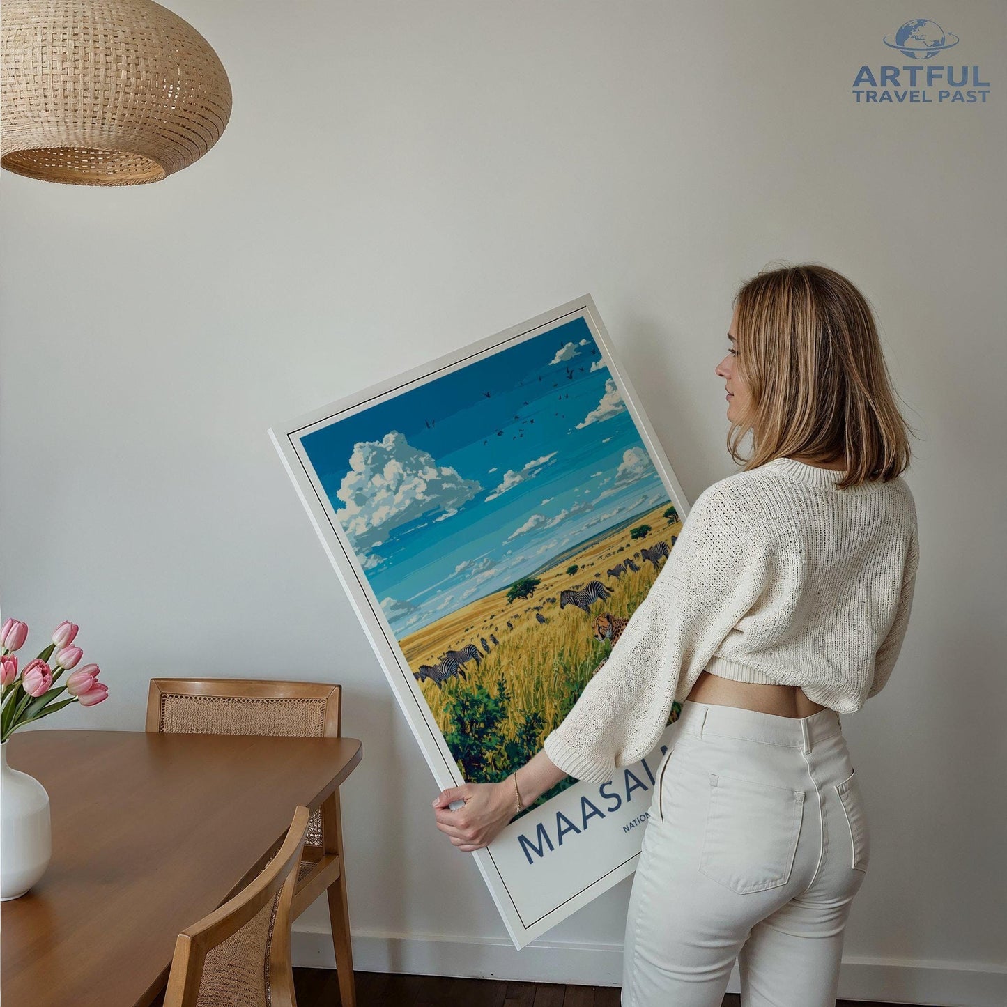 Maasai Mara Poster - Kenya Wall Art