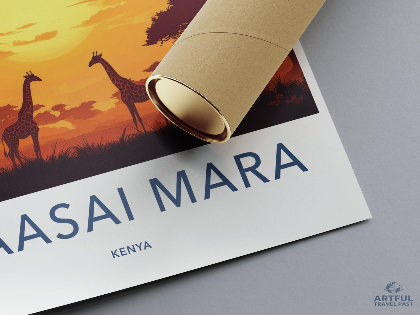 Maasai Mara Poster - Kenya Wall Art