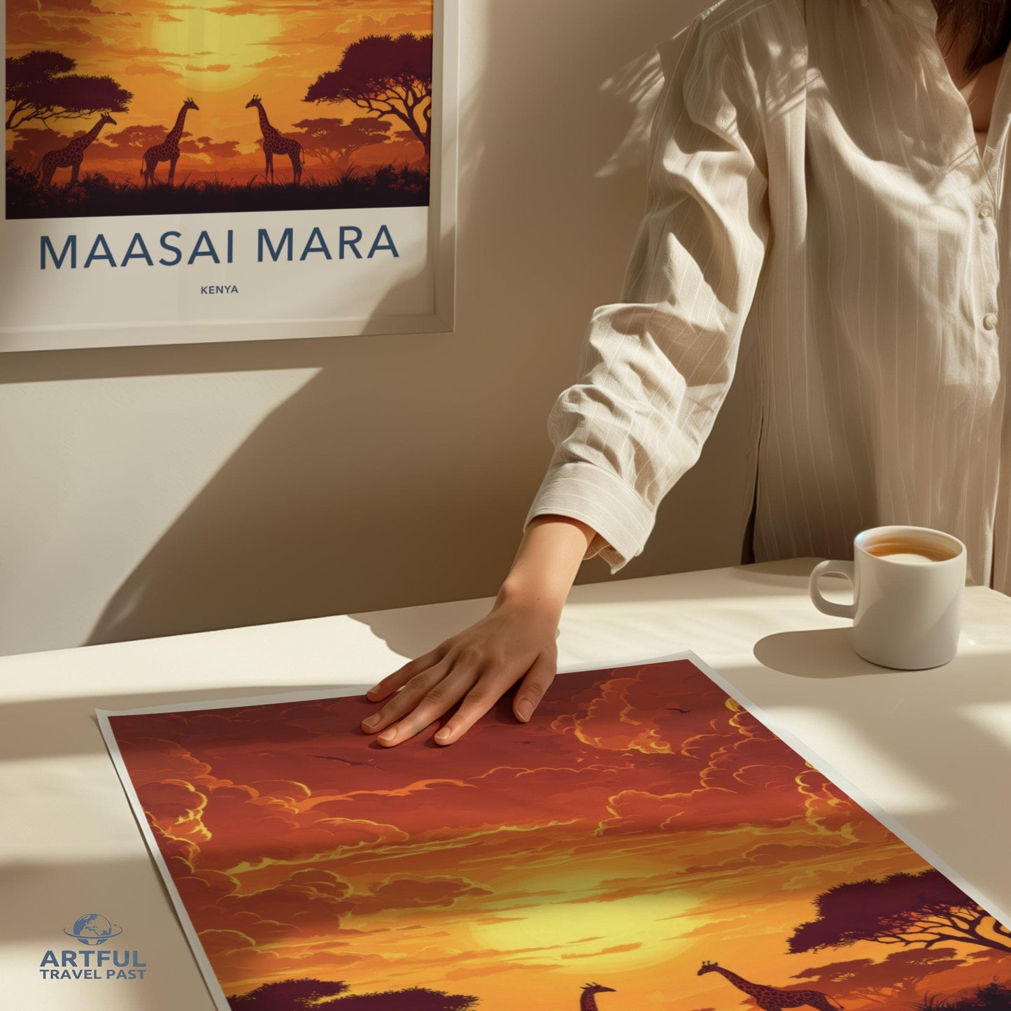 Maasai Mara Poster - Kenya Wall Art