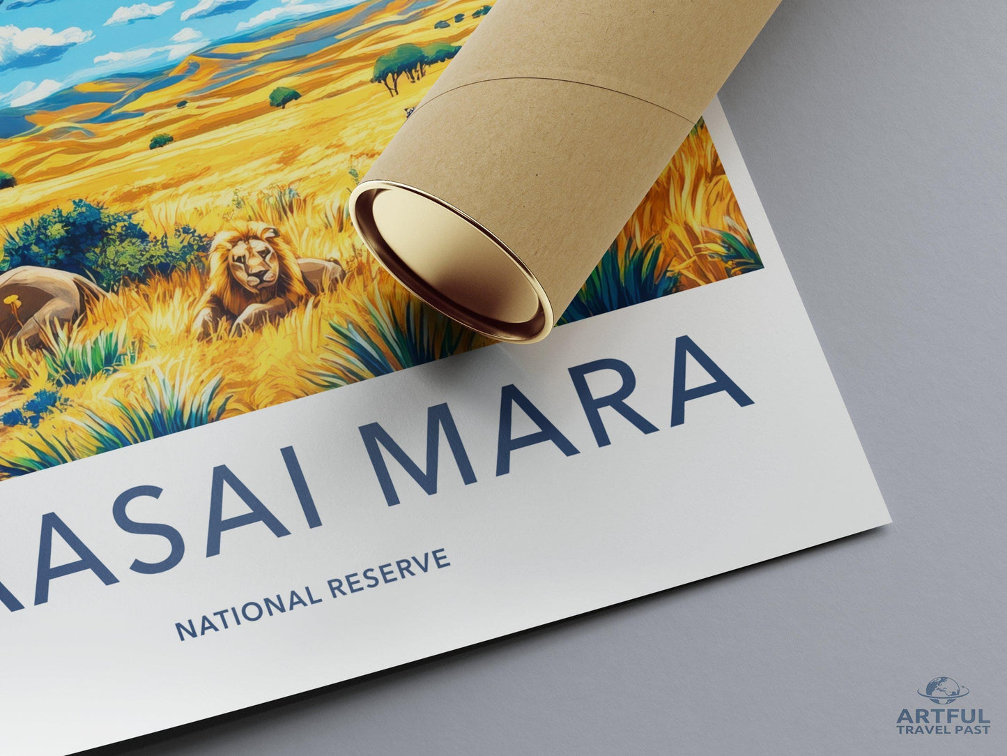 Maasai Mara Poster - Kenya Wall Art