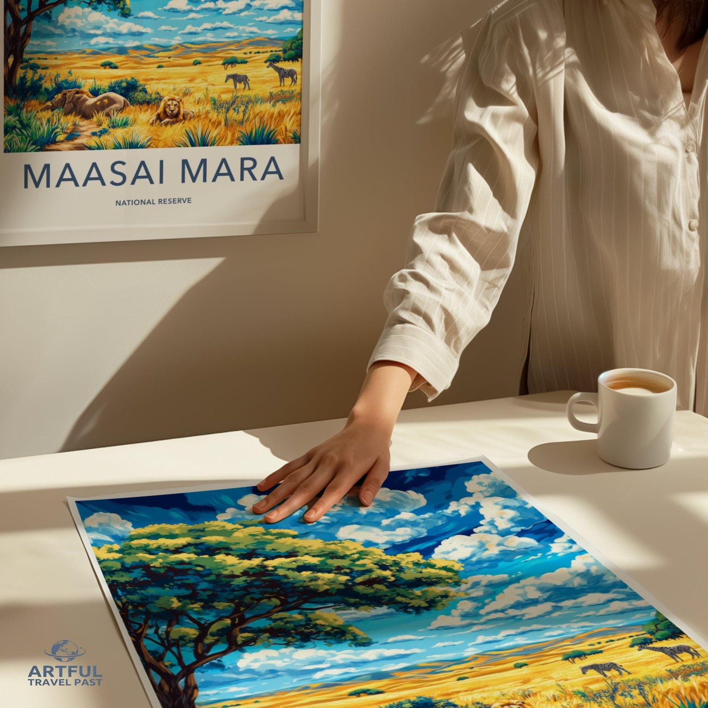 Maasai Mara Poster - Kenya Wall Art