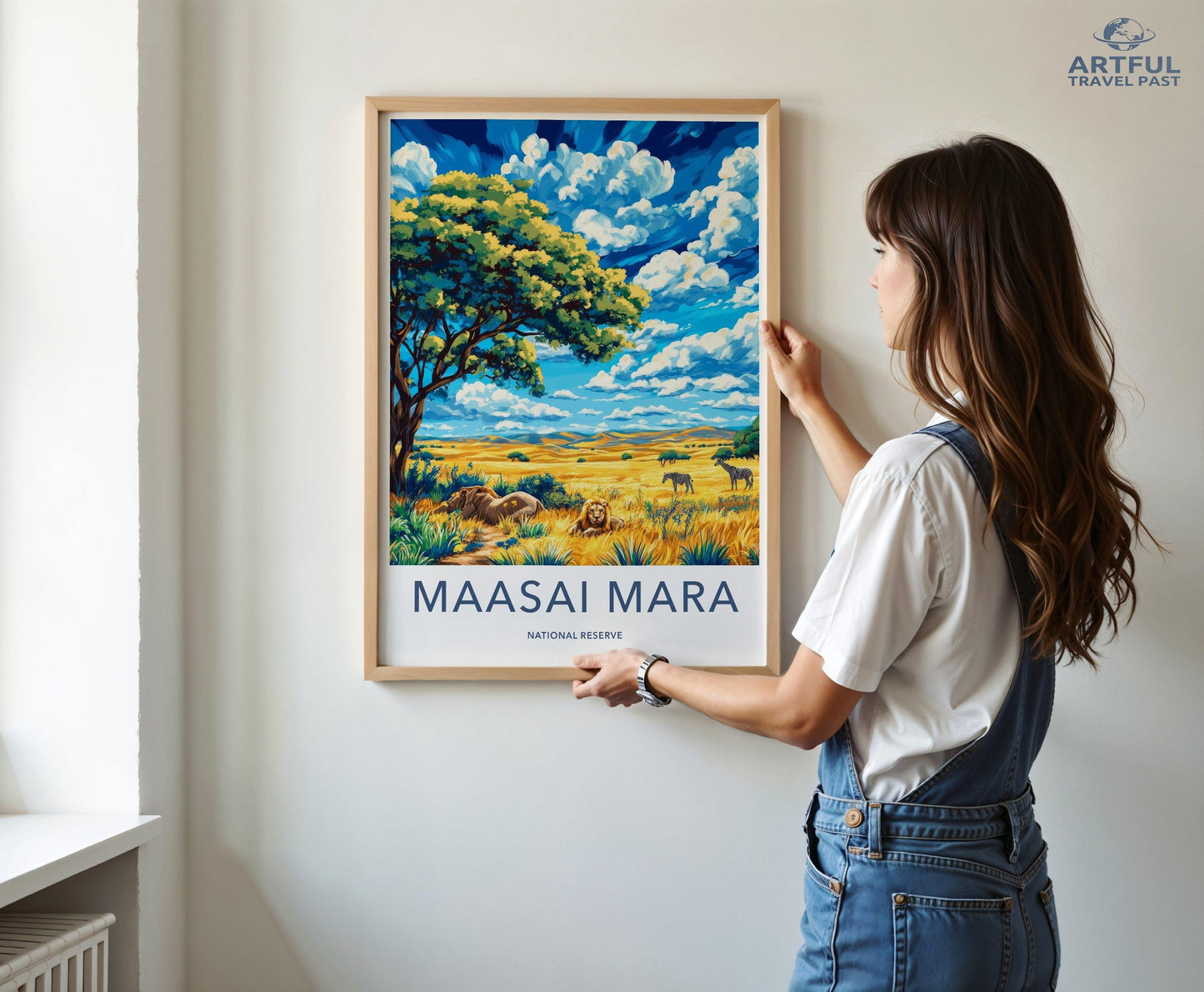Maasai Mara Poster - Kenya Wall Art