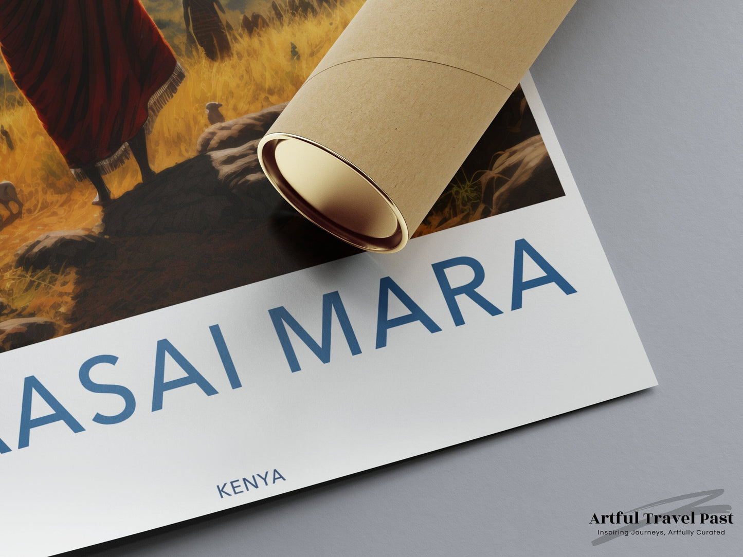 Maasai Mara Poster - Kenya Wall Art