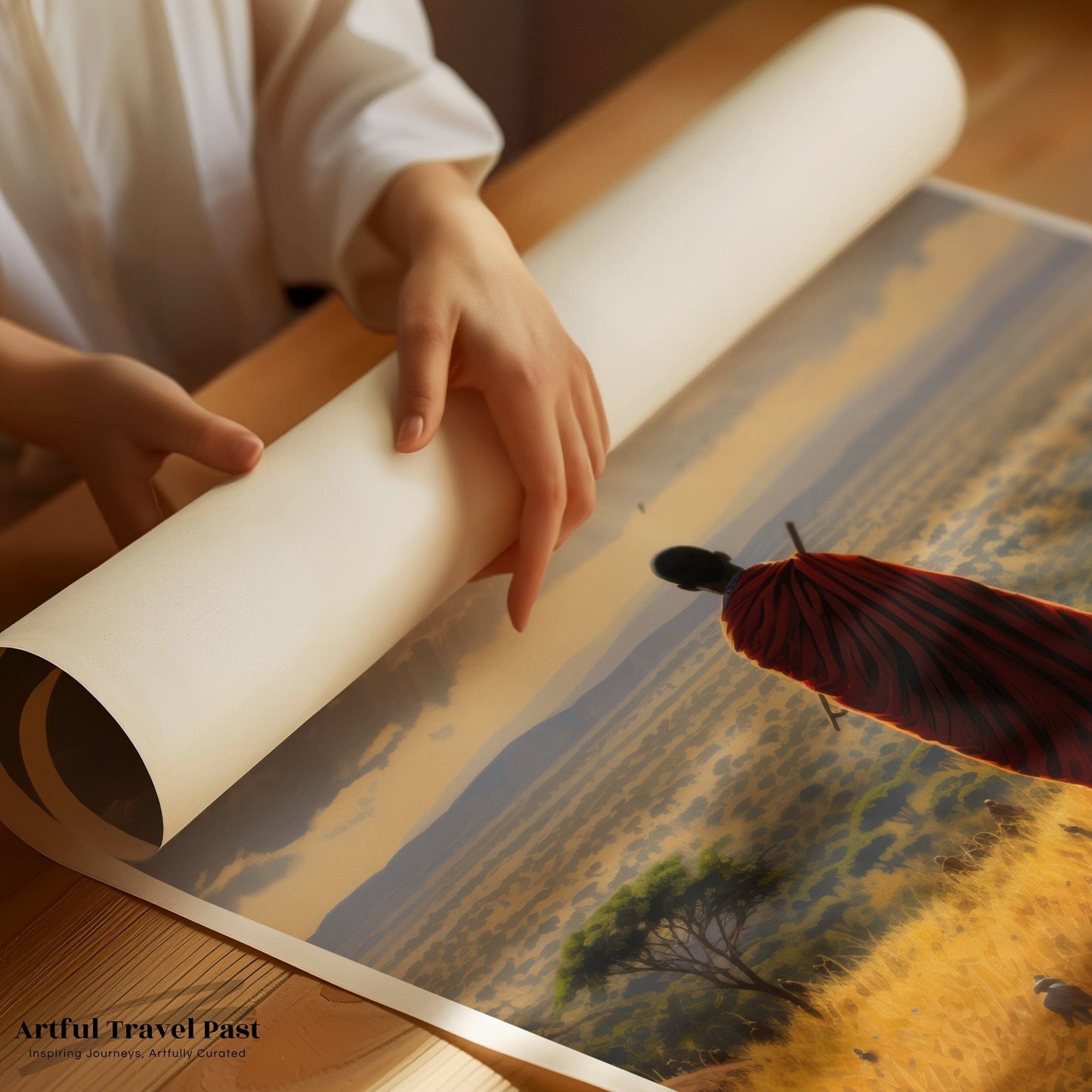 Maasai Mara Poster - Kenya Wall Art