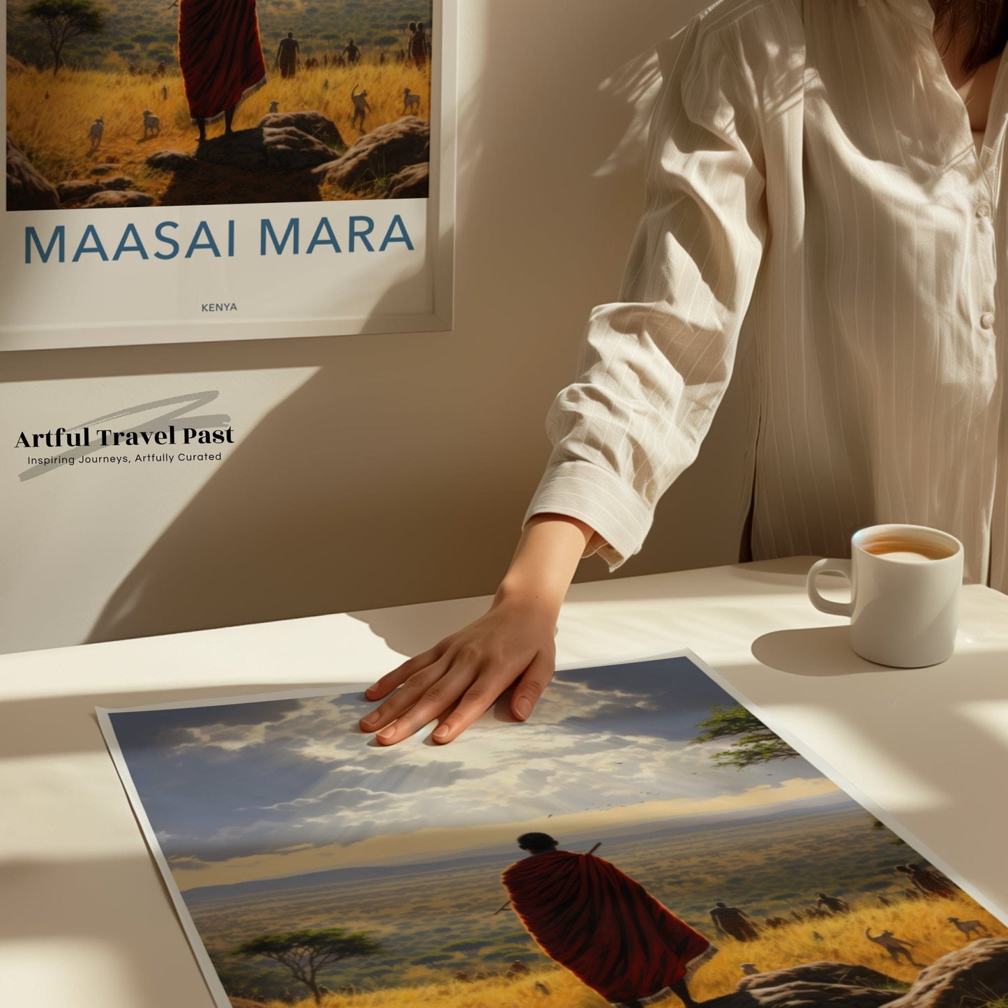 Maasai Mara Poster - Kenya Wall Art