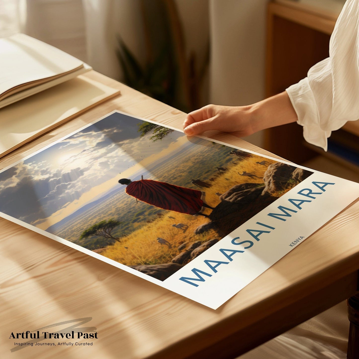 Maasai Mara Poster - Kenya Wall Art