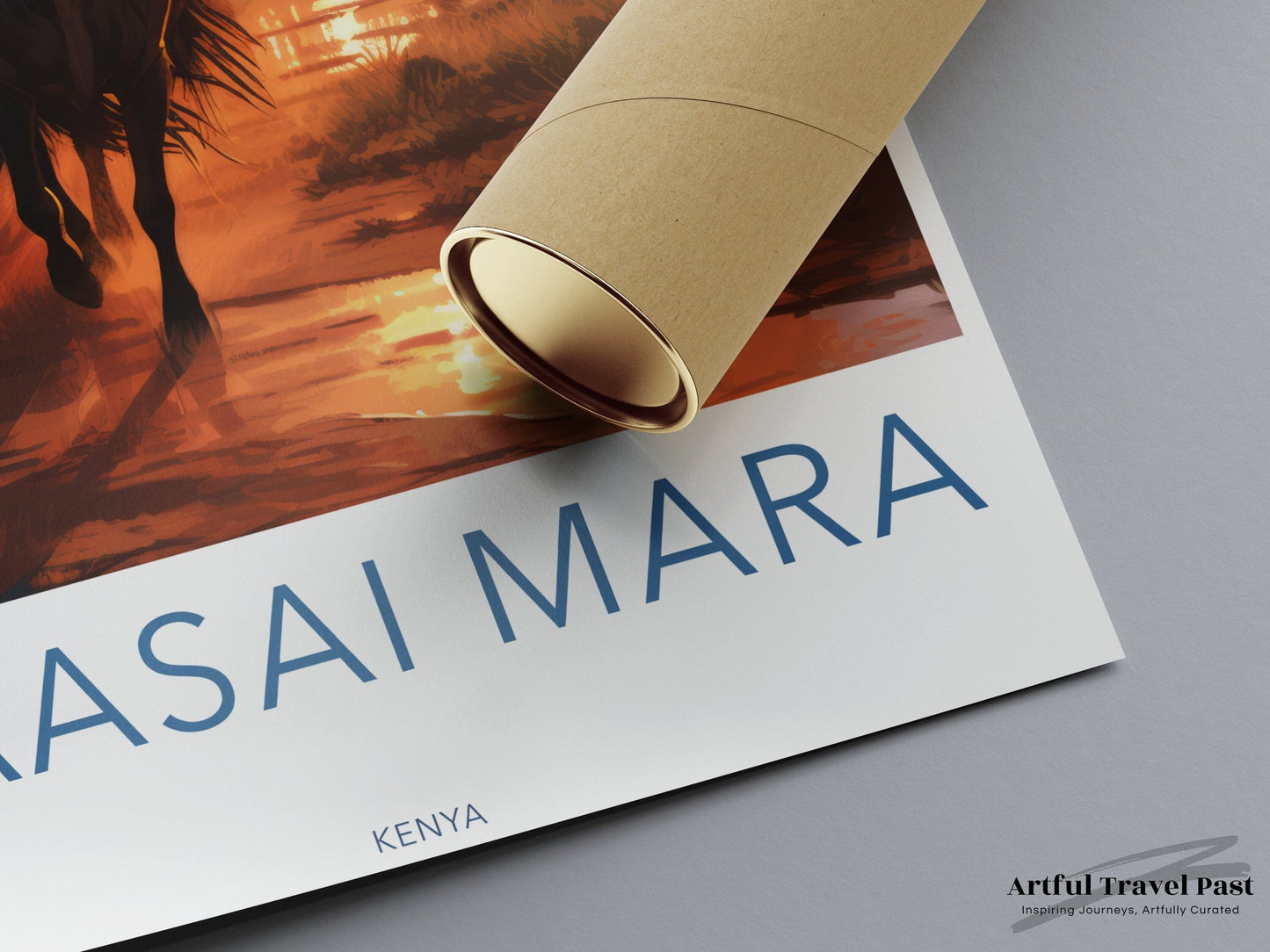 Maasai Mara Poster | Kenya Wall Art | Africa Decor