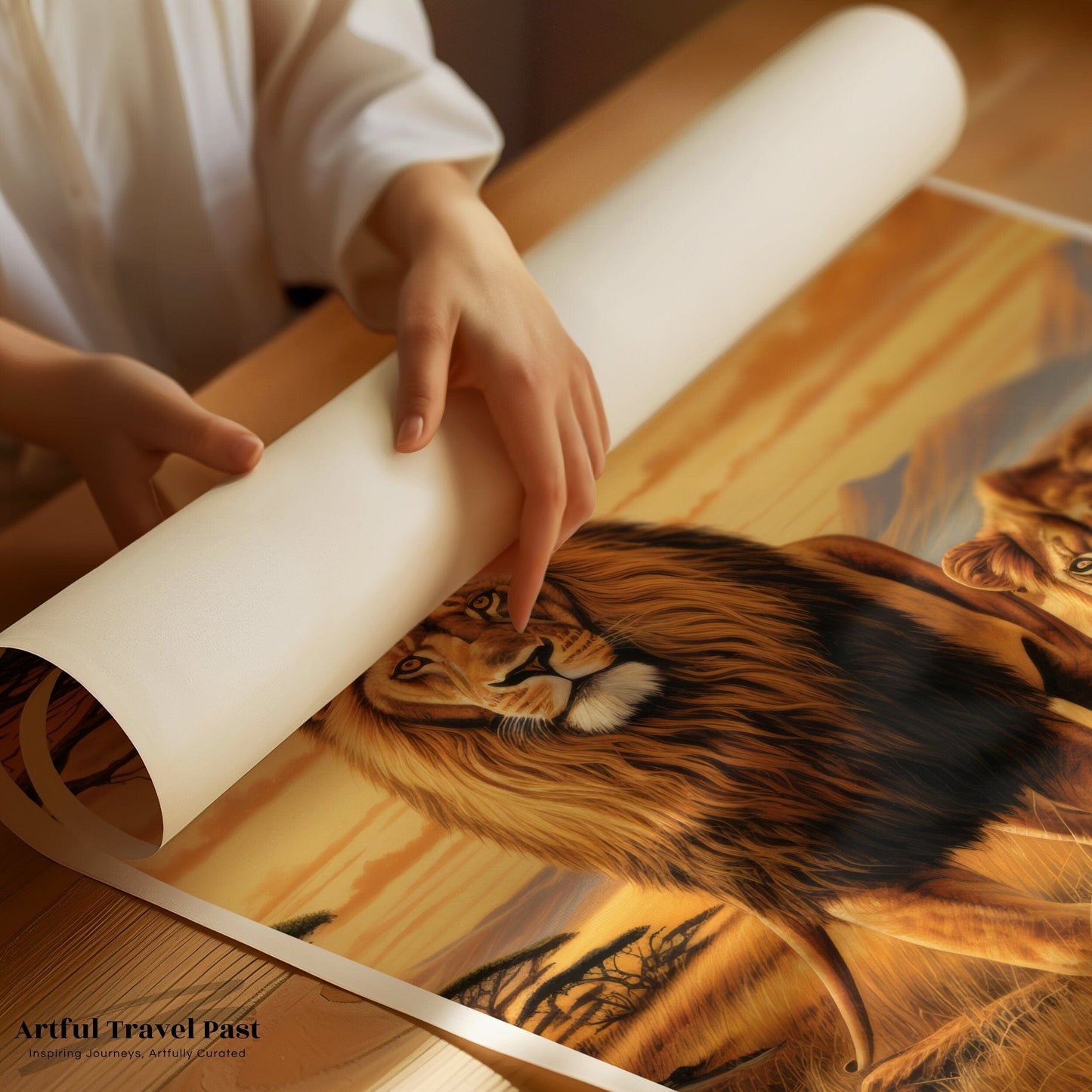 Maasai Mara Poster | Kenya Wall Art | Africa Decor