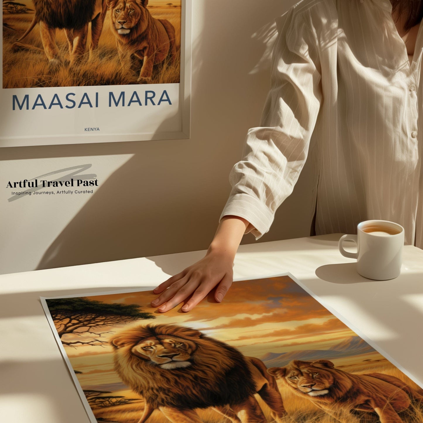Maasai Mara Poster | Kenya Wall Art | Africa Decor