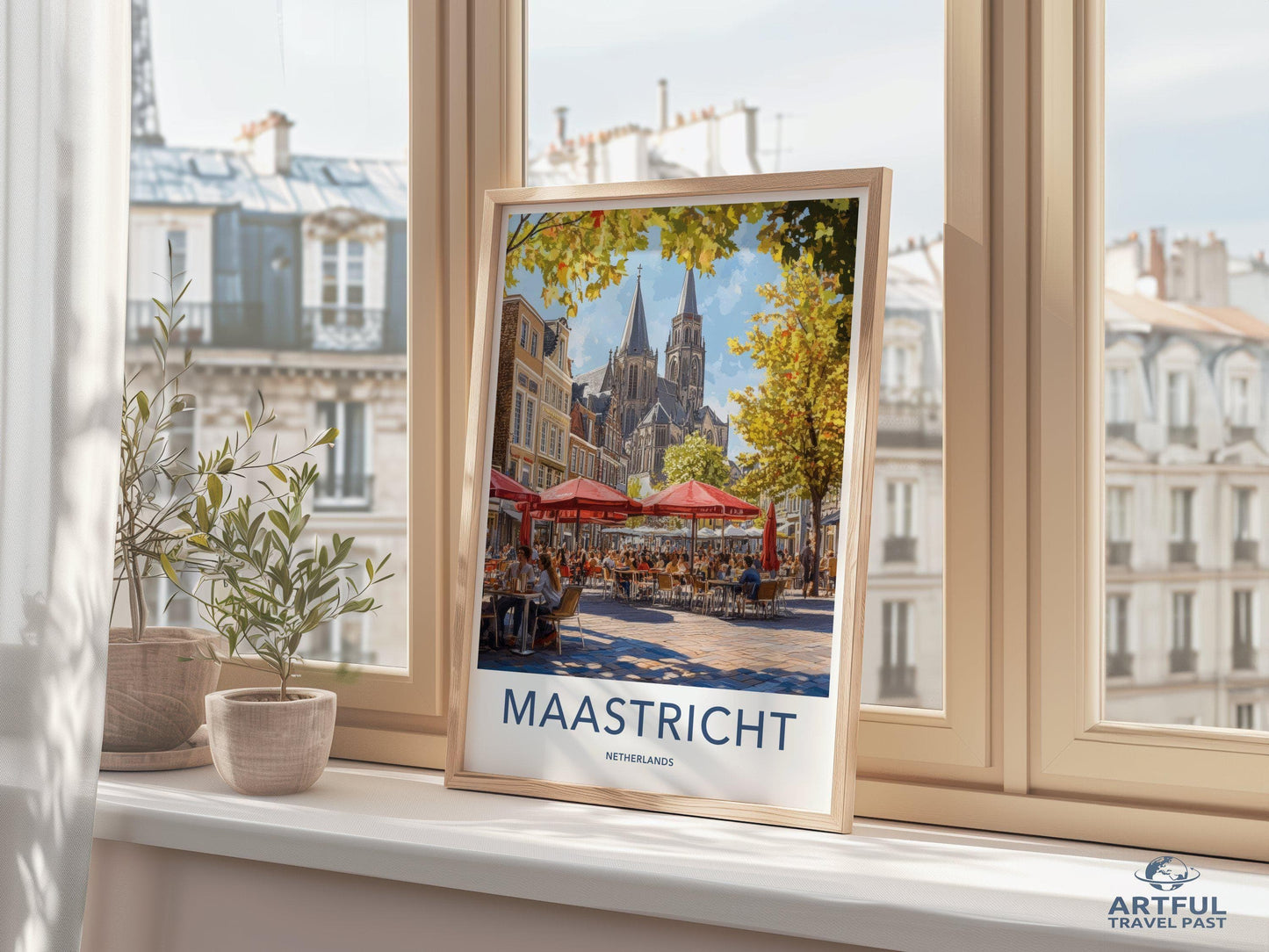 Maastricht Poster | Netherlands Wall Art | Europe Decor