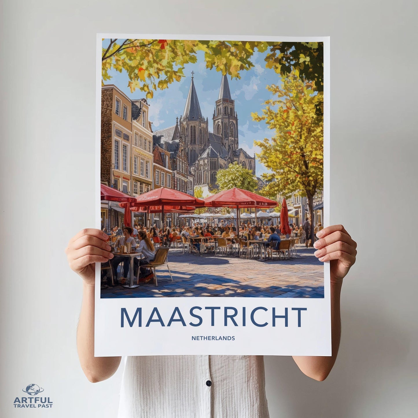 Maastricht Poster | Netherlands Wall Art | Europe Decor