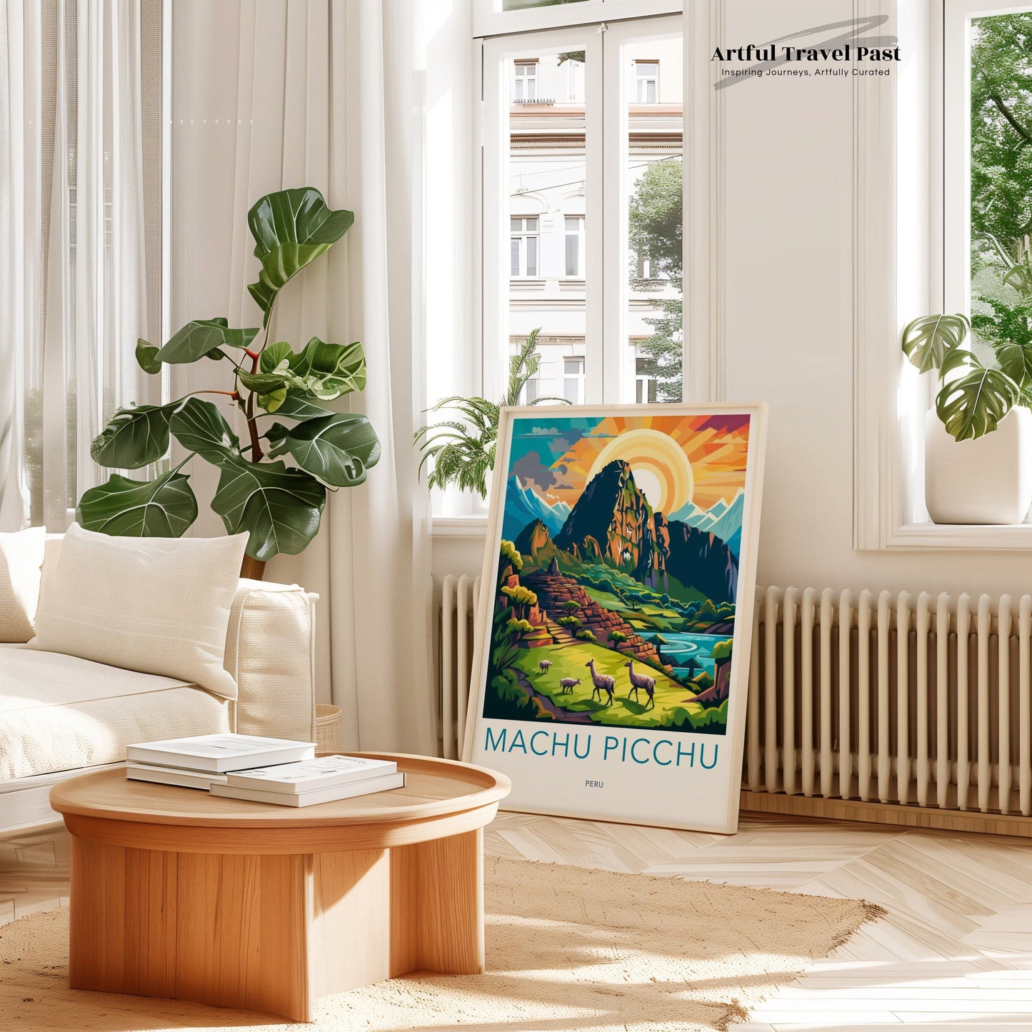 Machu Picchu Poster | Peru Wall Art | South America Decor