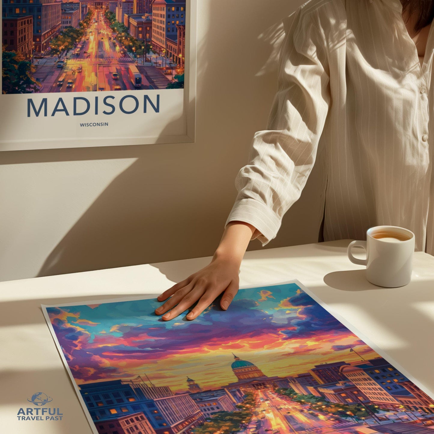 Madison Poster - Wisconsin Wall Art