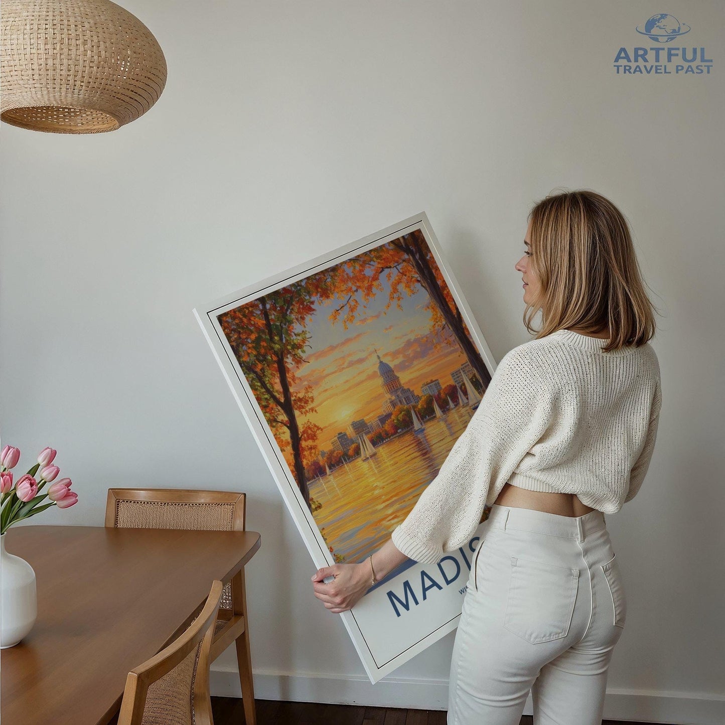 Madison Poster - Wisconsin Wall Art