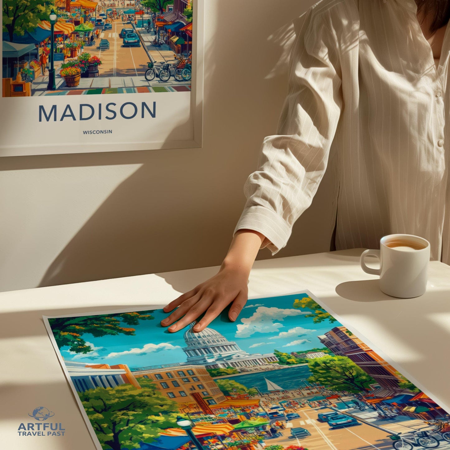 Madison Poster - Wisconsin Wall Art