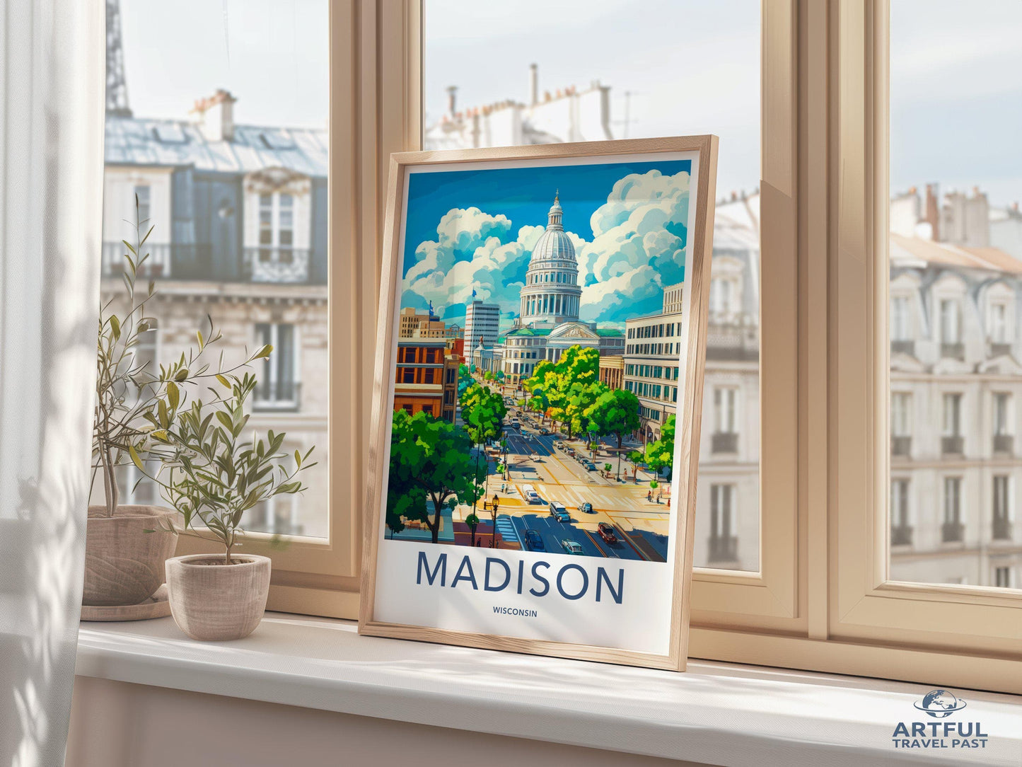 Madison Wisconsin Poster