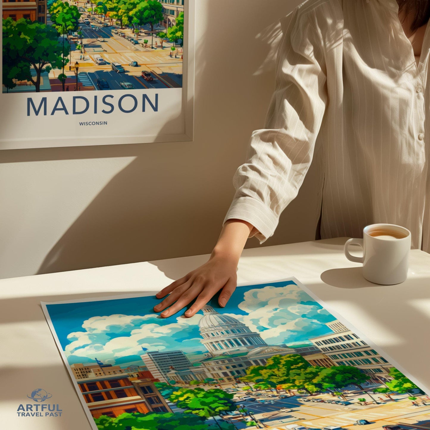 Madison Wisconsin Poster
